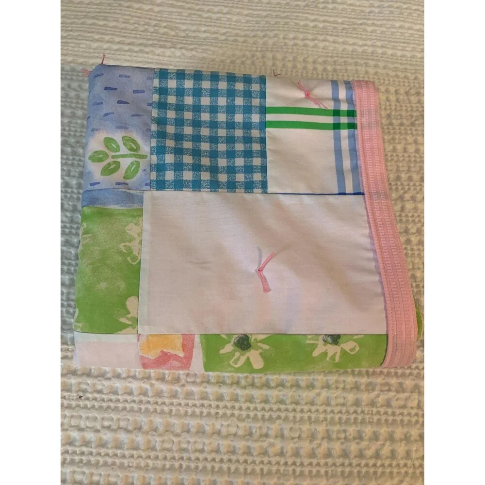 Handmade Crib Blanket Quilt